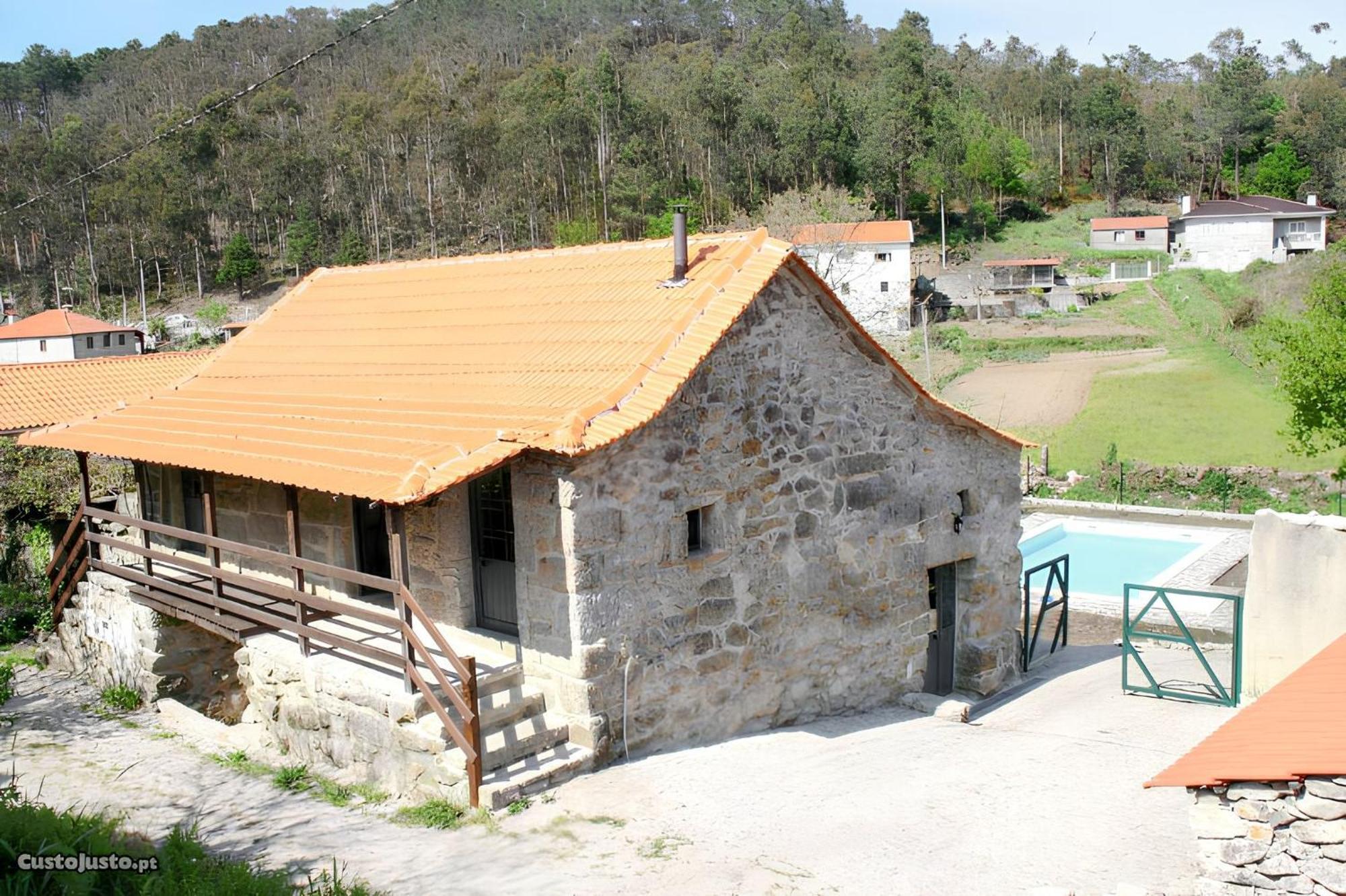 Welcoming House With Mountain View In Agueda Shared Pool Villa Urgueira  Kültér fotó