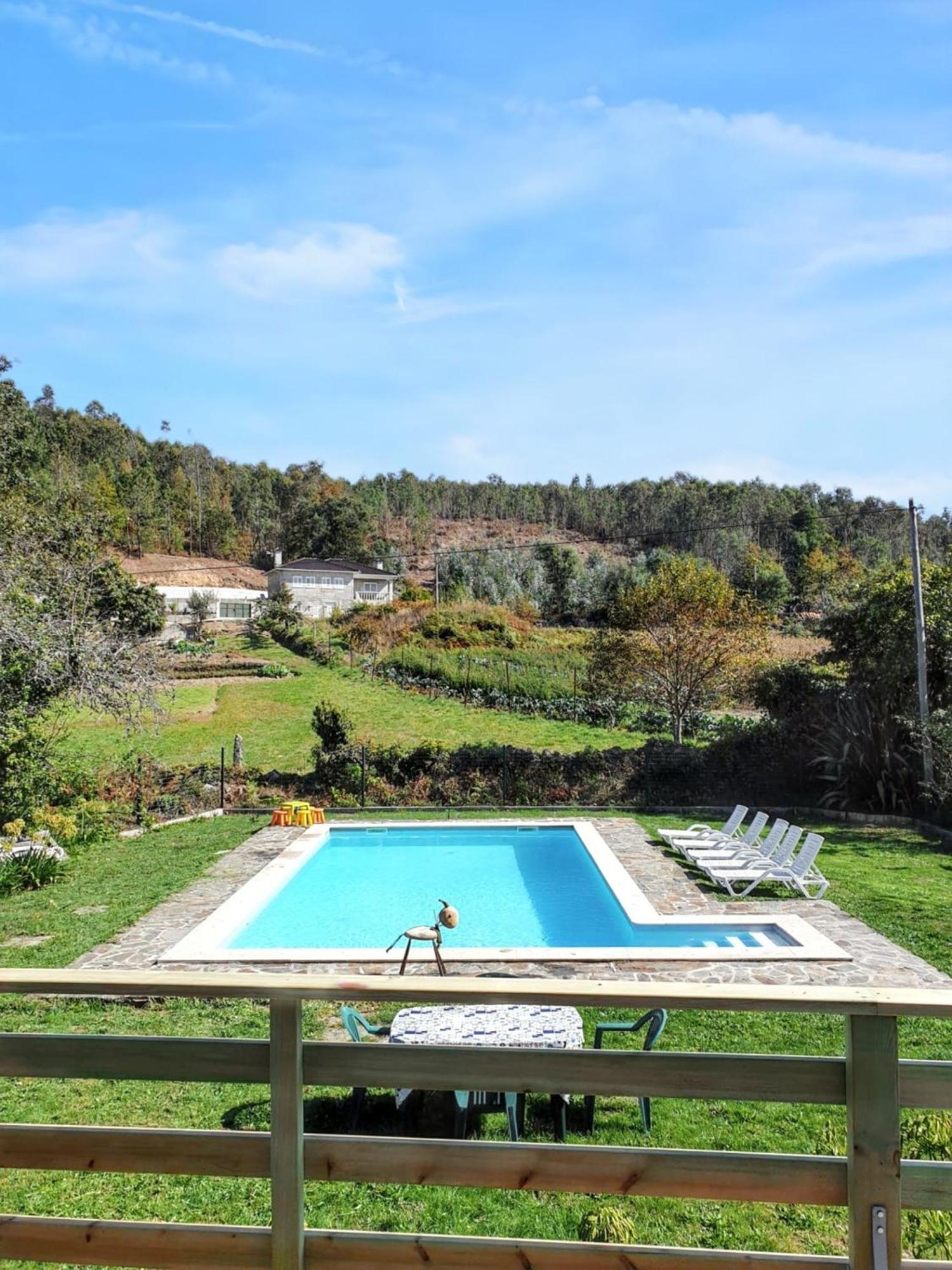 Welcoming House With Mountain View In Agueda Shared Pool Villa Urgueira  Kültér fotó